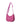 Crimson Haze Small Crescent Bag
