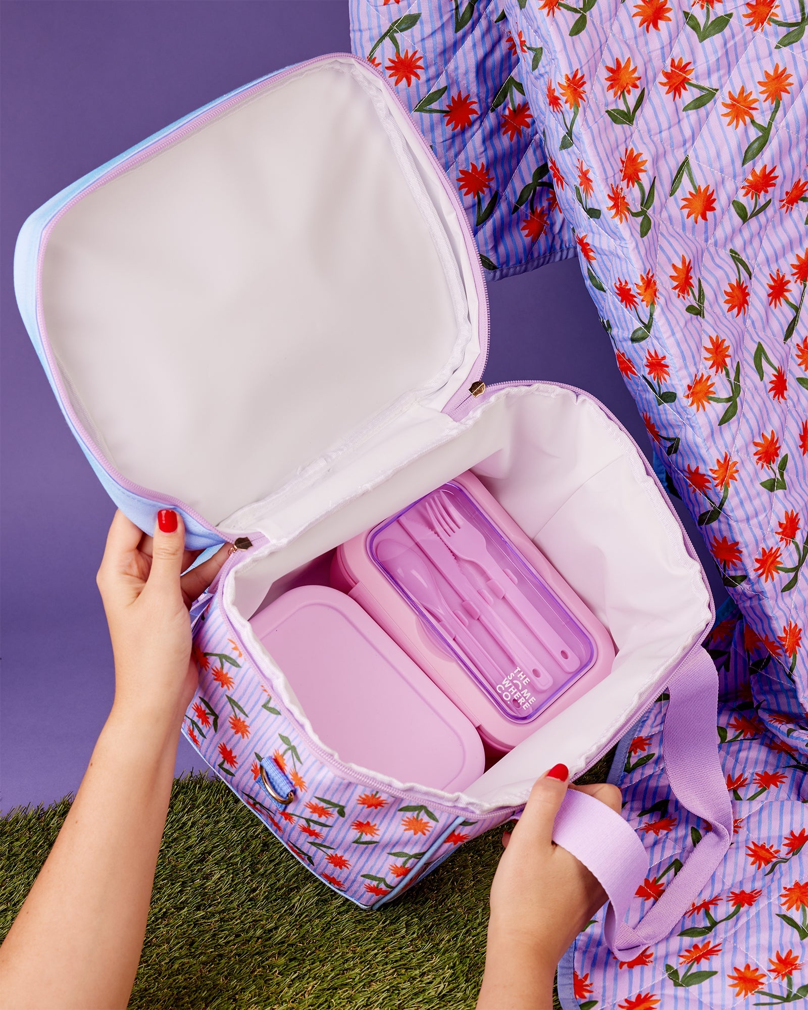 Sunburst Midi Cooler Bag
