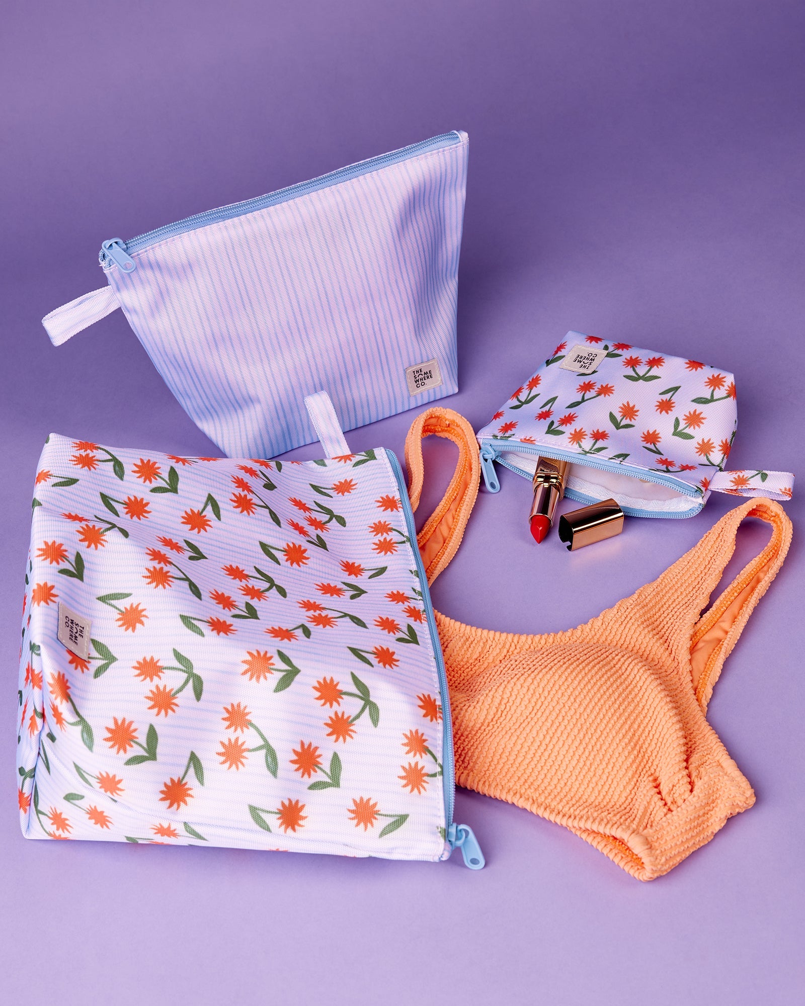 Sunburst Handy Pouch Trio