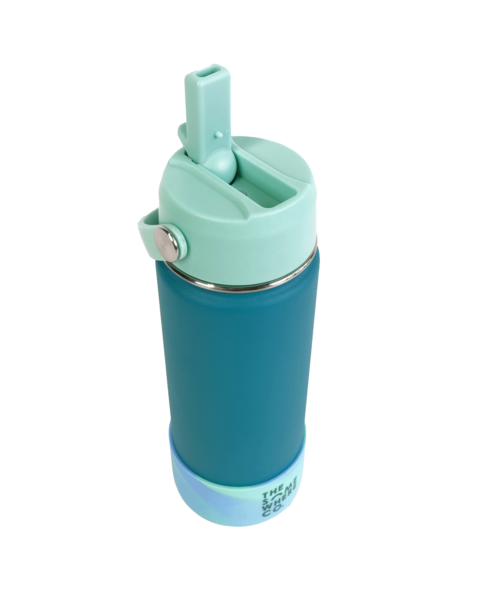 Jade Green Swirl Water Bottle 500ml