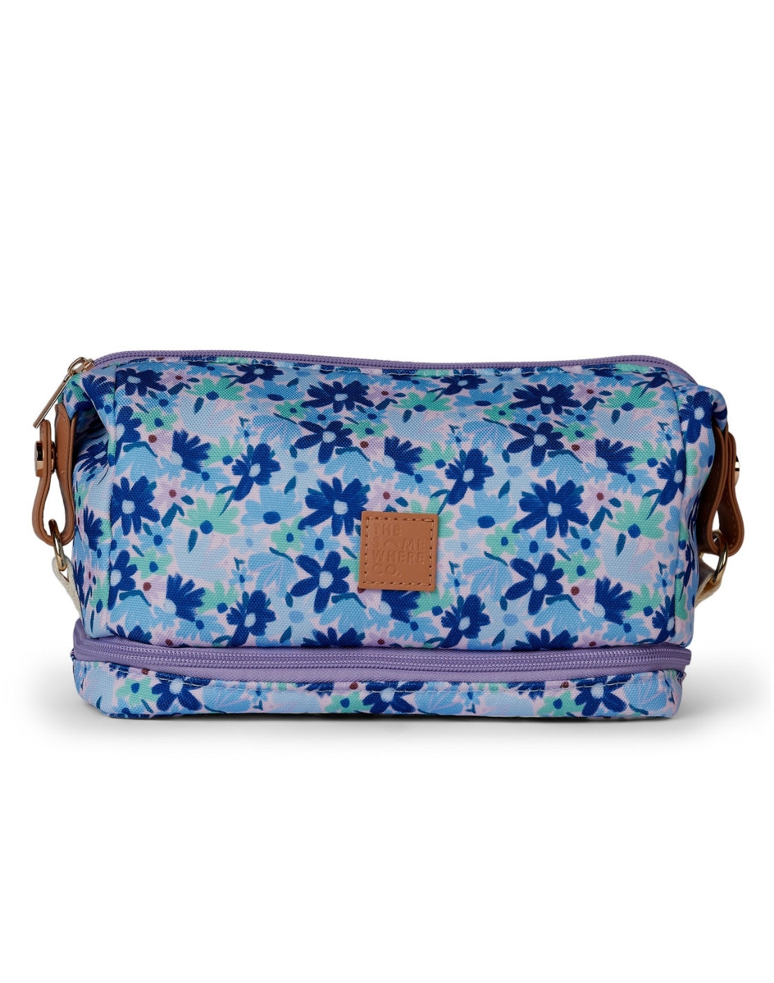 Blue Meadow Cosmetic Bag