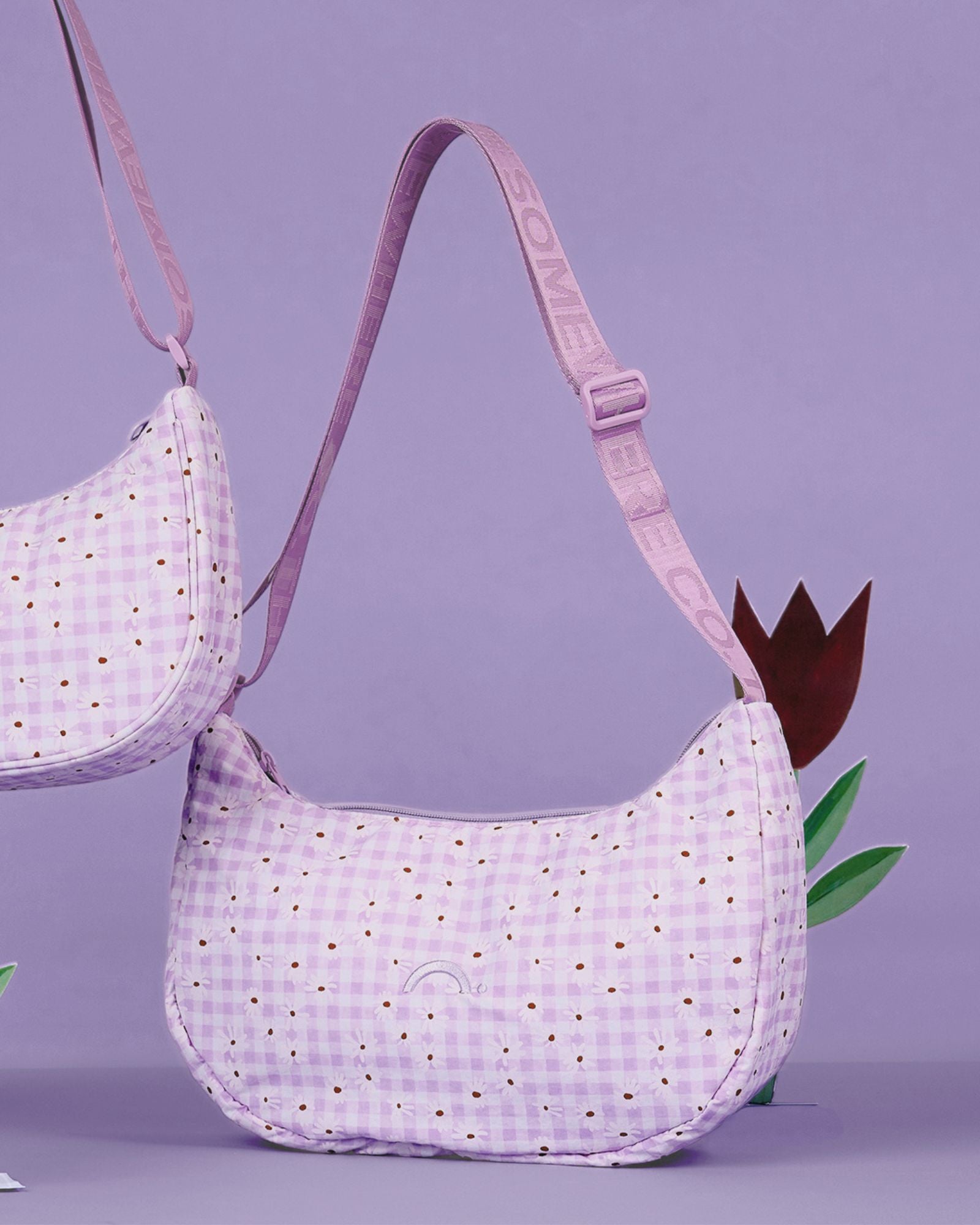 Daisy Fields Medium Crescent Bag