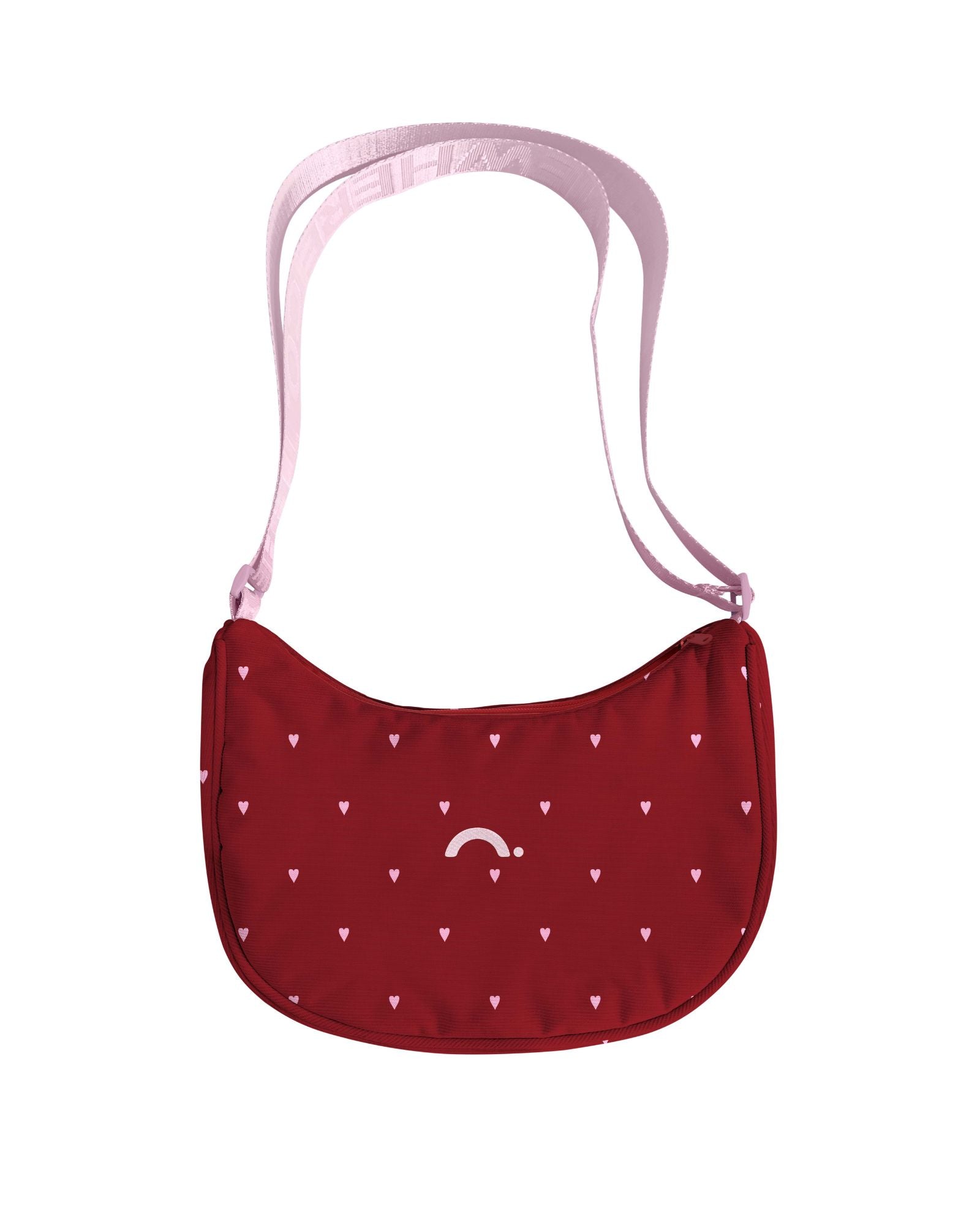 Queen of Hearts Medium Crescent Bag