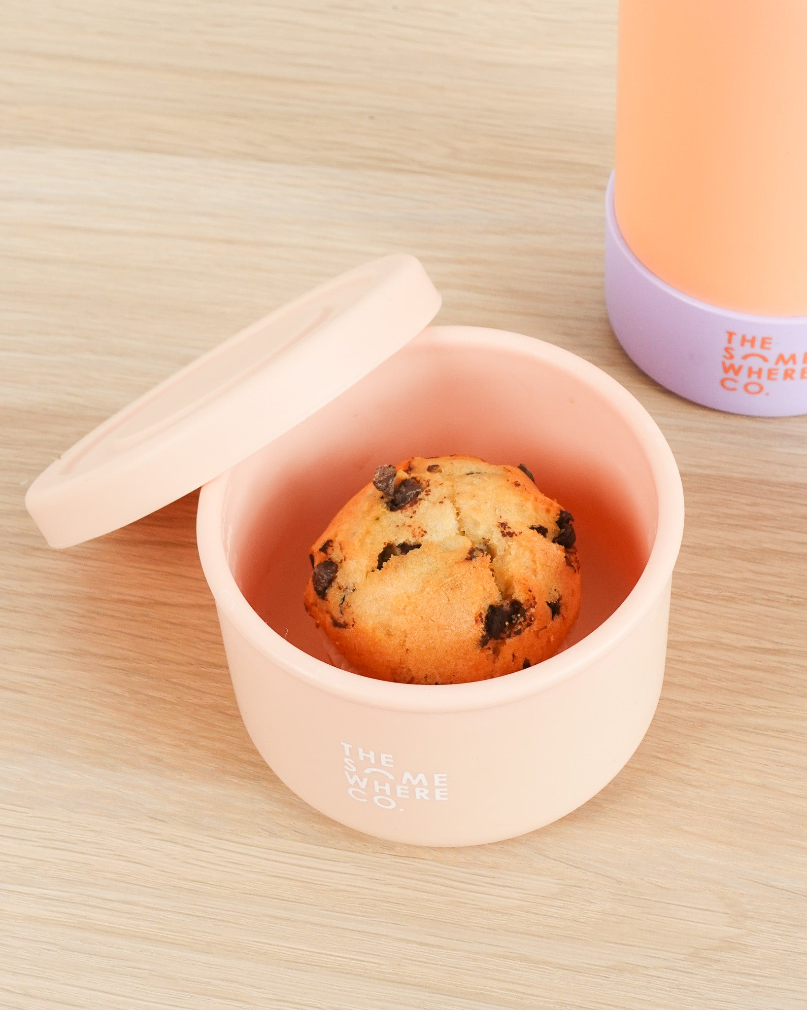 Blush Silicone Snack Box