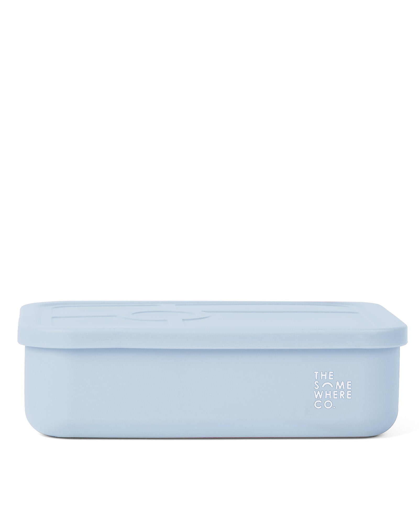 Powder Blue Large Silicone Bento Lunch Box
