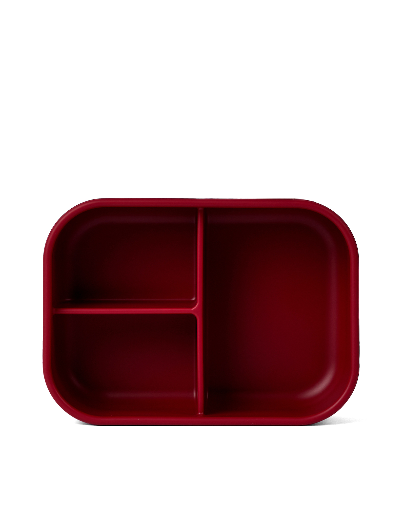 Burgundy Silicone Bento Lunch Box