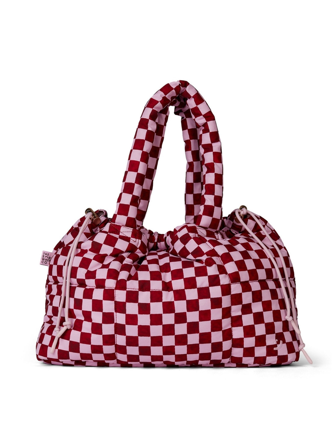 Crimson Haze Marshmallow Midi Tote (PRE-ORDER)