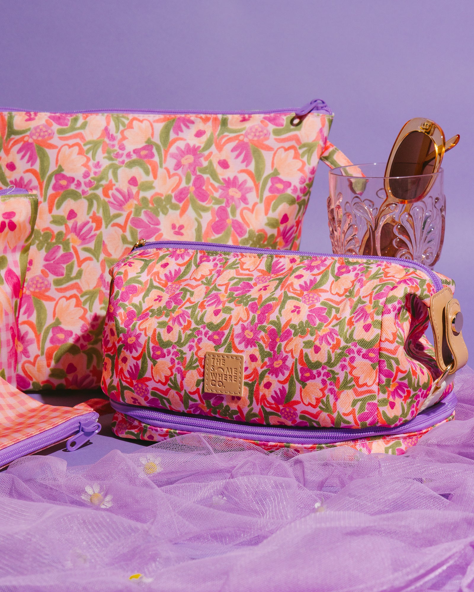 Petal Party Cosmetic Bag