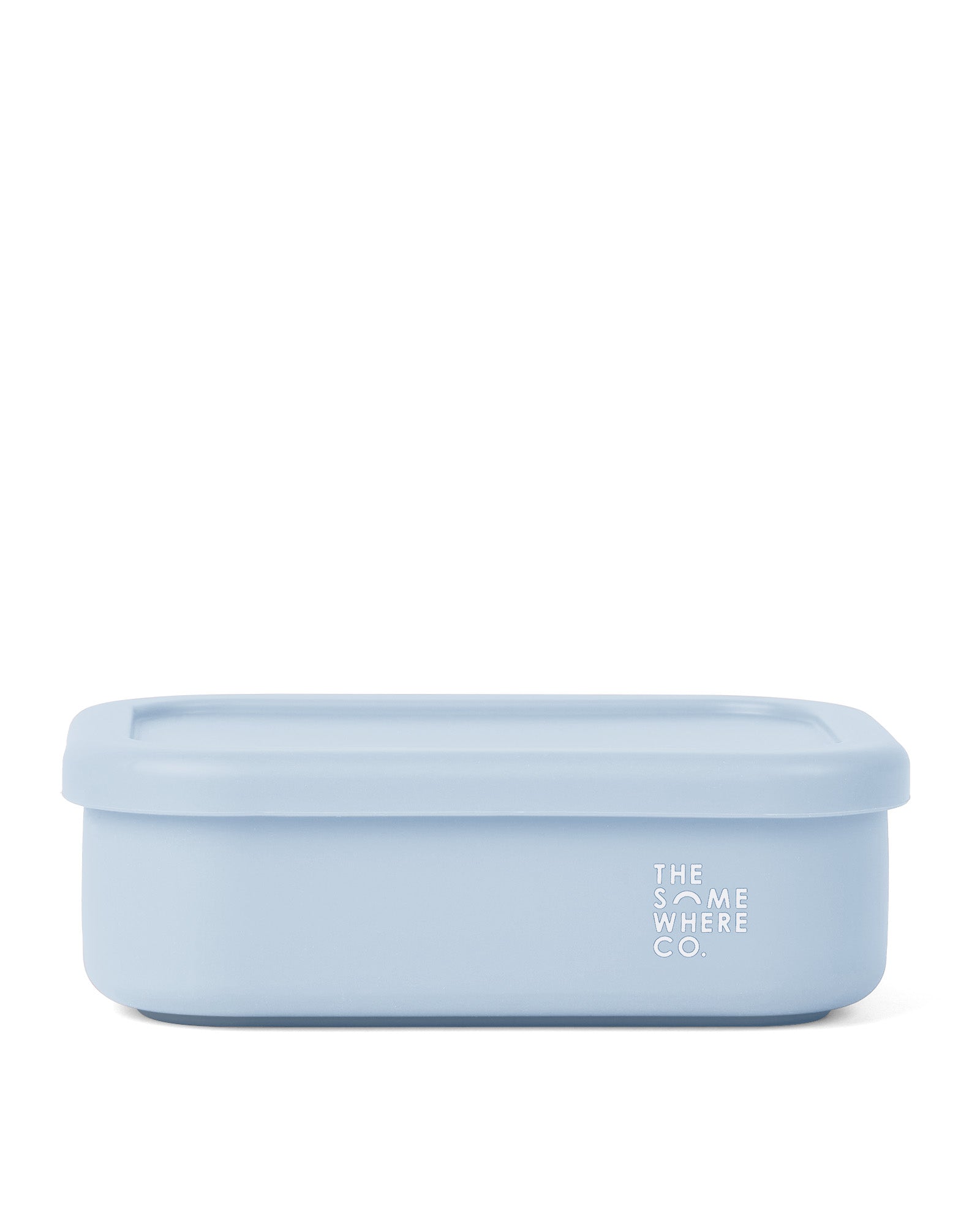 Powder Blue Silicone Bento Lunch Box