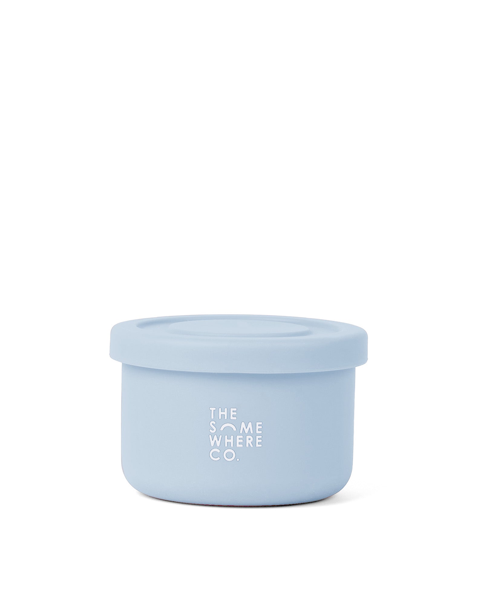 Powder Blue Silicone Snack Box
